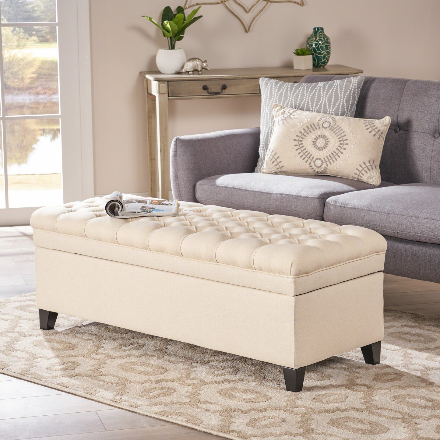 JULIANA STORAGE OTTOMAN